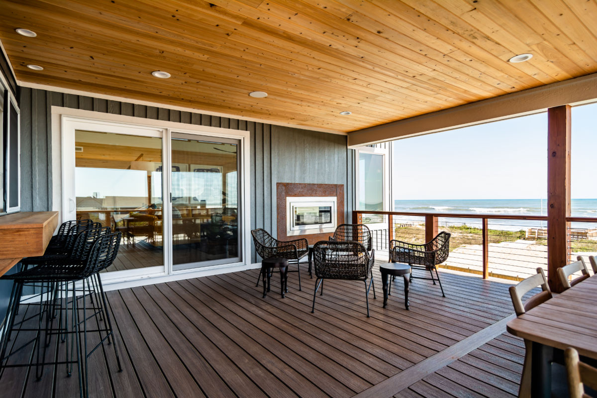 A better connection in an open floor plan on the Outer Banks by SAGA