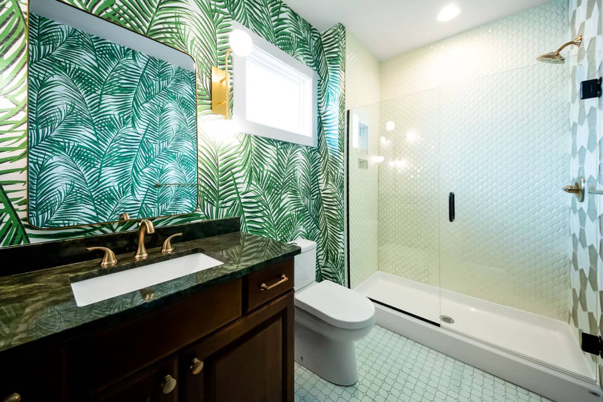 Creative bathroom design for your coastal cottage or beach house on the Outer Banks by SAGA