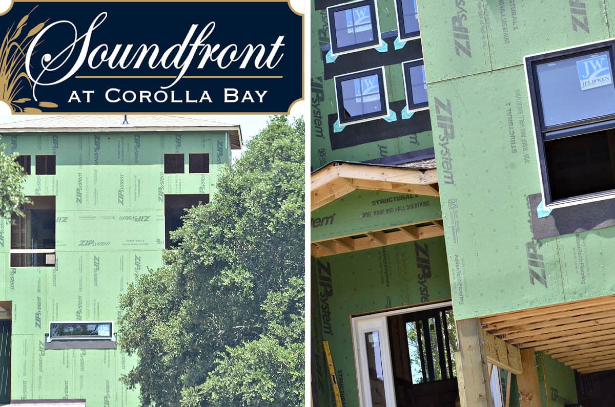 Tour this new community and see construction progress Soundfront at Corolla Bay by SAGA