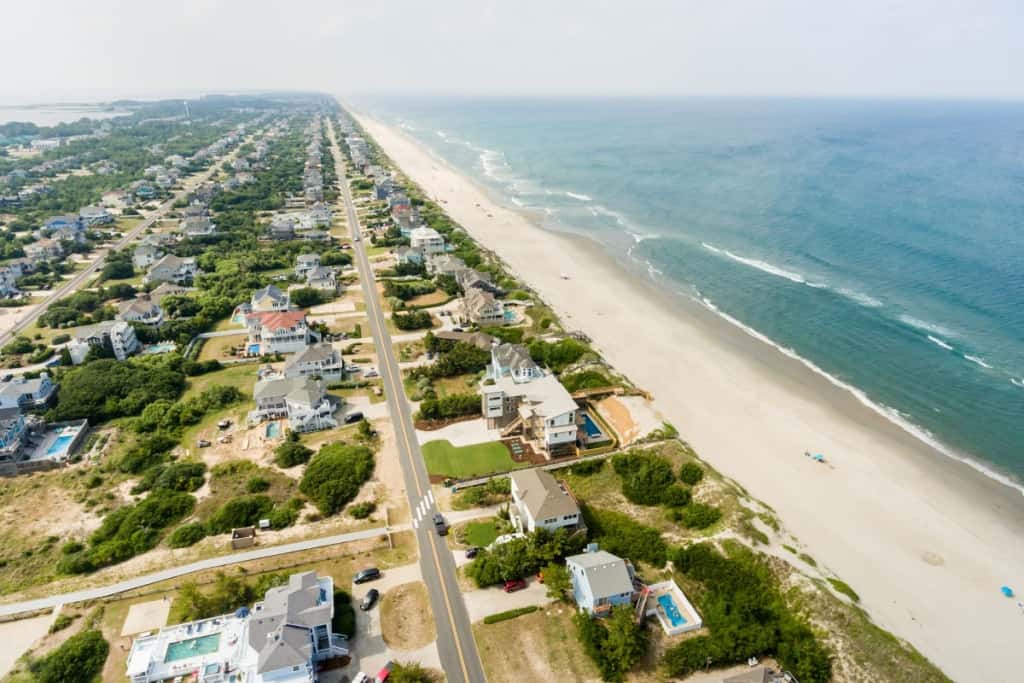 Corolla stretch of Outer Banks aradise_SAGA