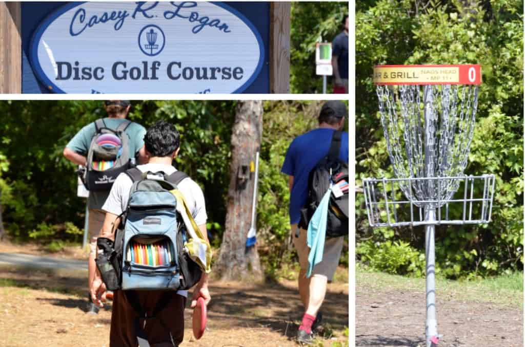 Test your skills among the pines at this fun disc golf course - Casey R Logan in Kill Devil Hills North Carolina