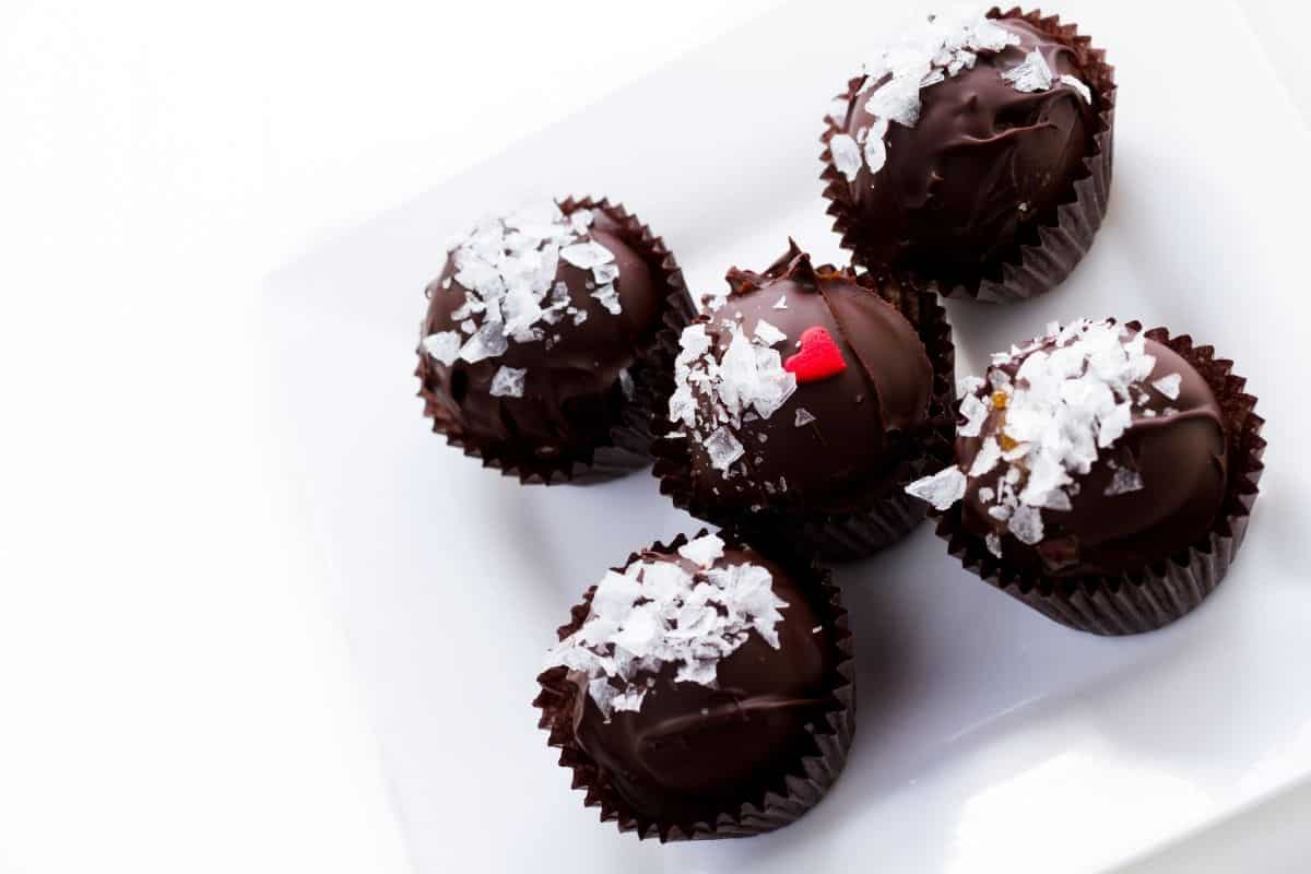 February recipe of the month valentines truffles