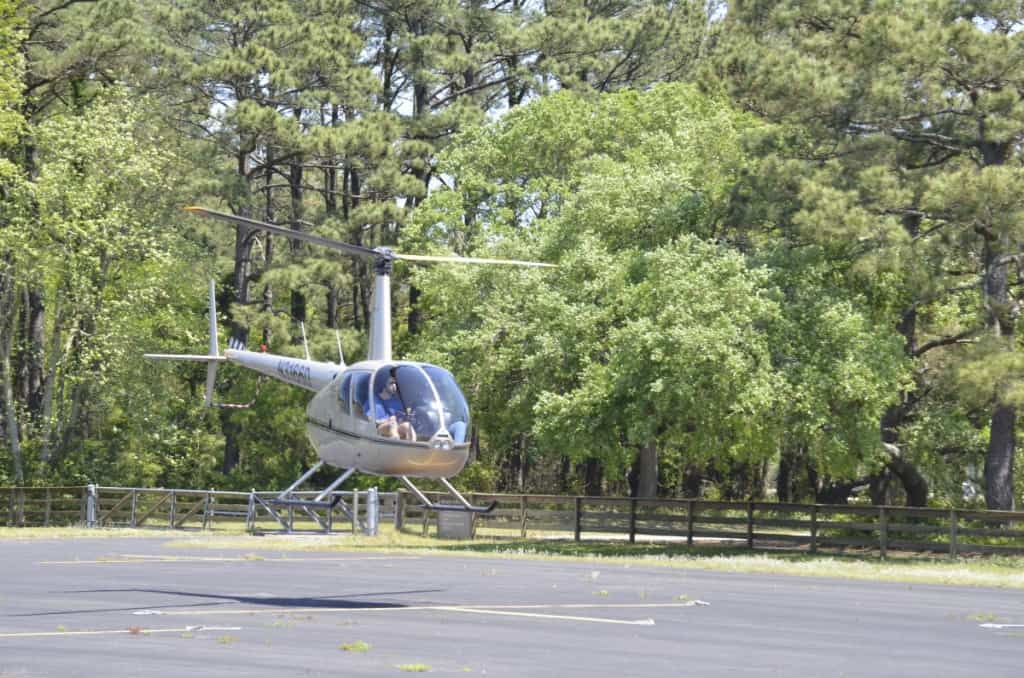 The airstrip near the Wright Brothers Memorial is a popular place to see military and private aircraft land