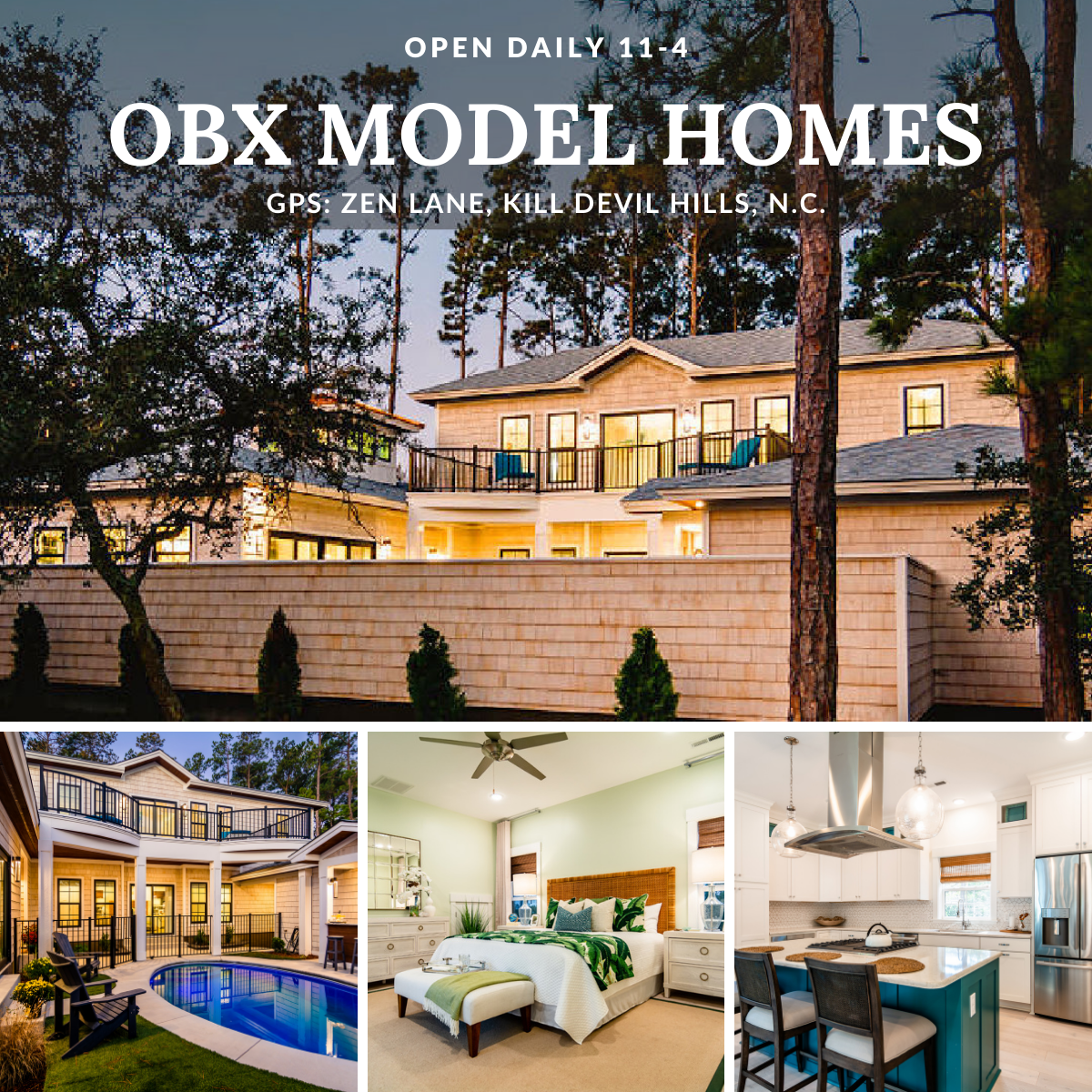 Model homes open for Home and land packages model homes water oak kill devil hills nc SAGA