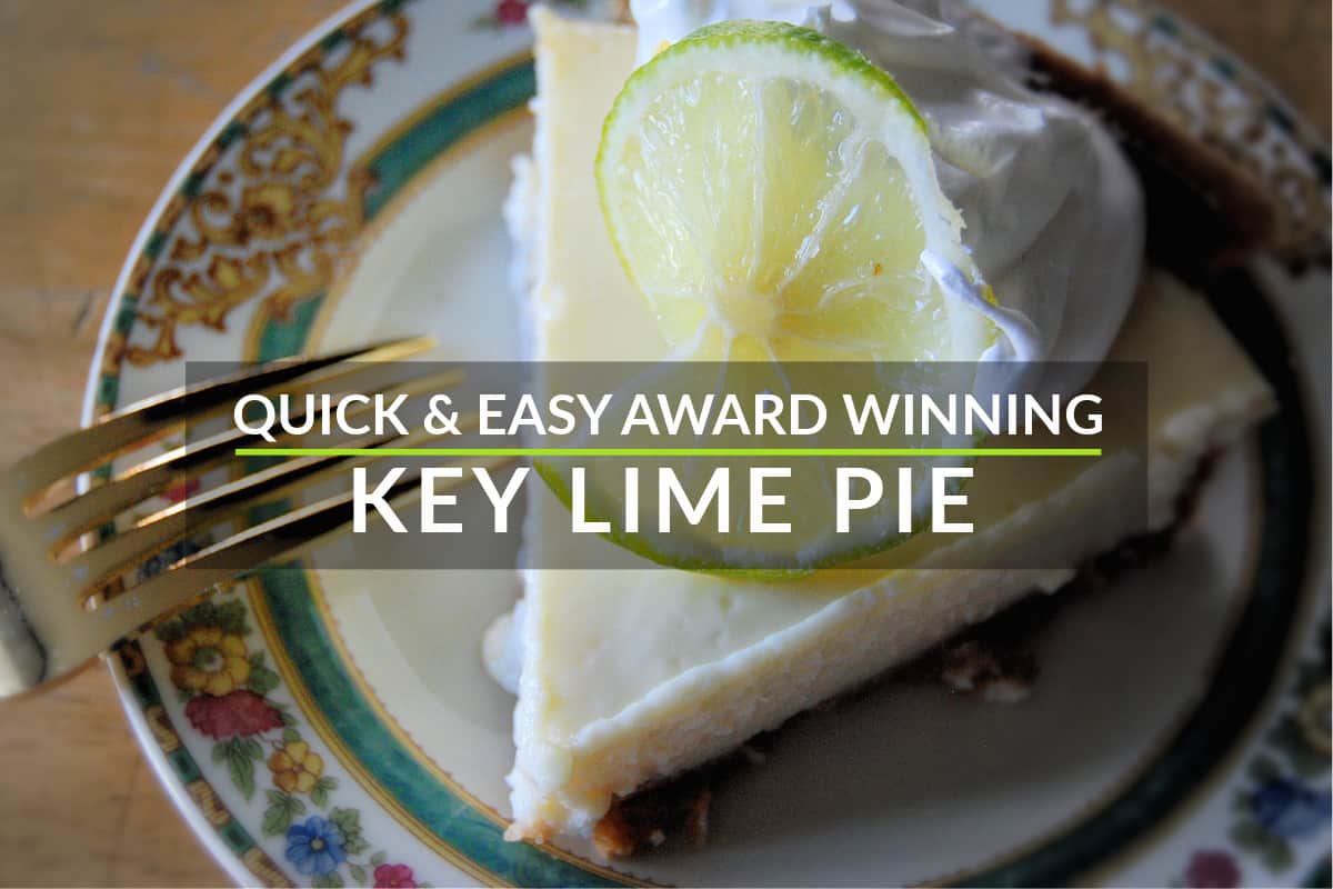 Super easy key lime pie with a shortcut - the way island life should be