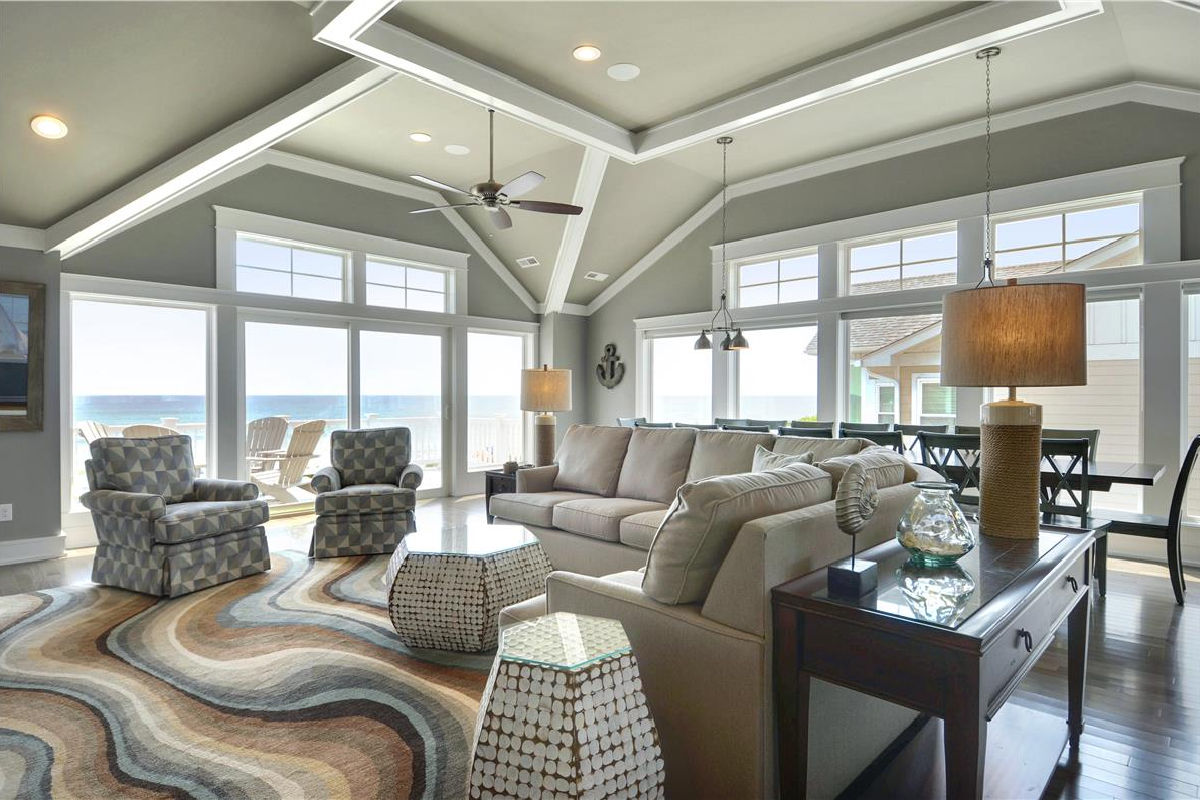 Retire to the Outer Banks - Living room Outer Banks SAGA