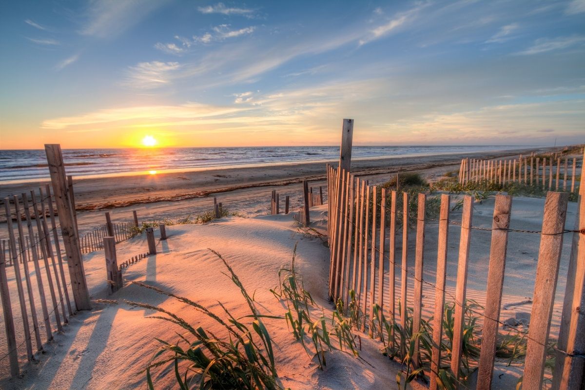 Outer Banks beach sunrise SAGA