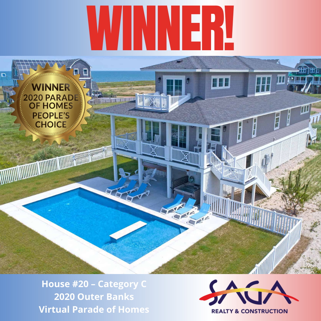 Parade of Homes Winner Peoples Choice Award Cat C SAGA Realty and Construction