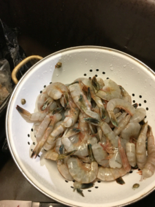 fresh obx shrimp SAGA