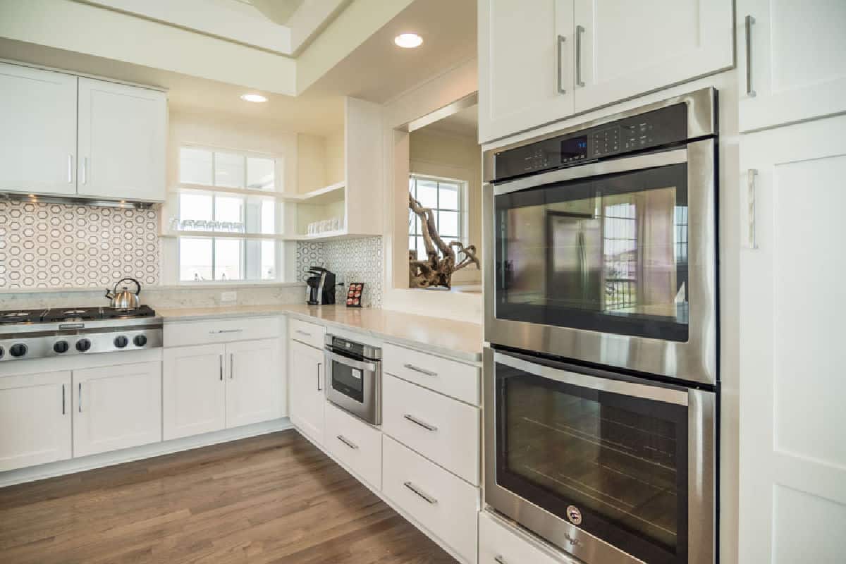 Gorgeous kitchen design on the Outer Banks built by SAGA Realty and Construction