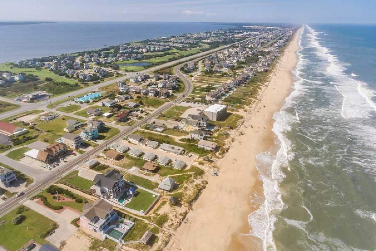 Sweet Carolina is a beautiful vacation home in Nags Head North Carolina on the Outer Banks built by SAGA Realty and Construction