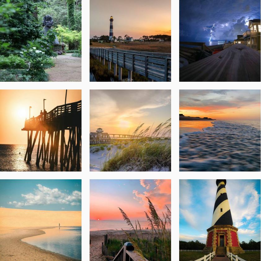 Outer Banks obxstuff instagram posts from SAGA