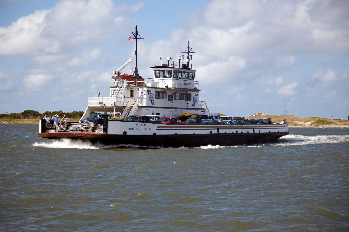 ocracoke island ferry outer banks nc SAGA
